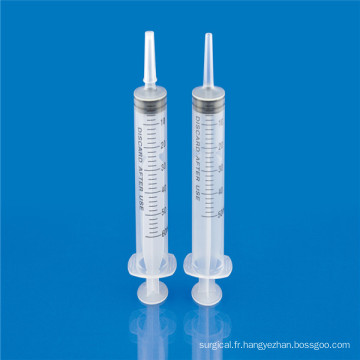 Embout de cathéter médical Syringe 60ml